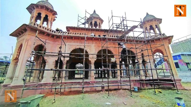 Restoration Work Begins on Kasturchand Park Band Stand in Nagpur